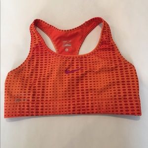 Patterned Nike Sports Bra Medium