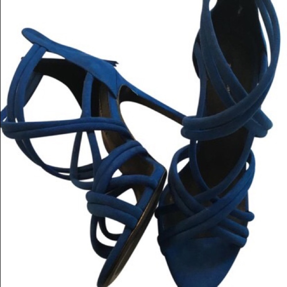 Cobalt blue Zara heels