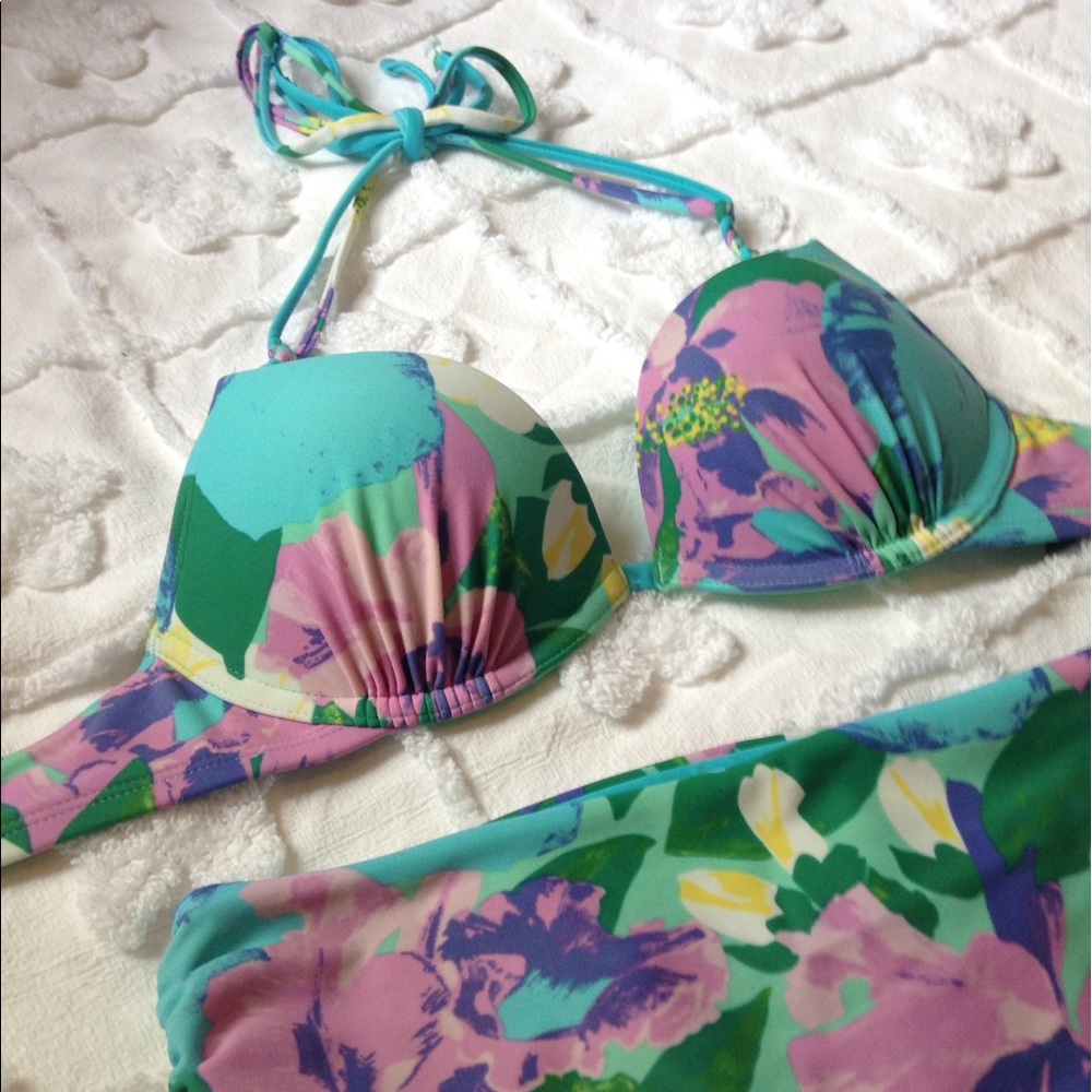 Aerie push up/high waisted bikini