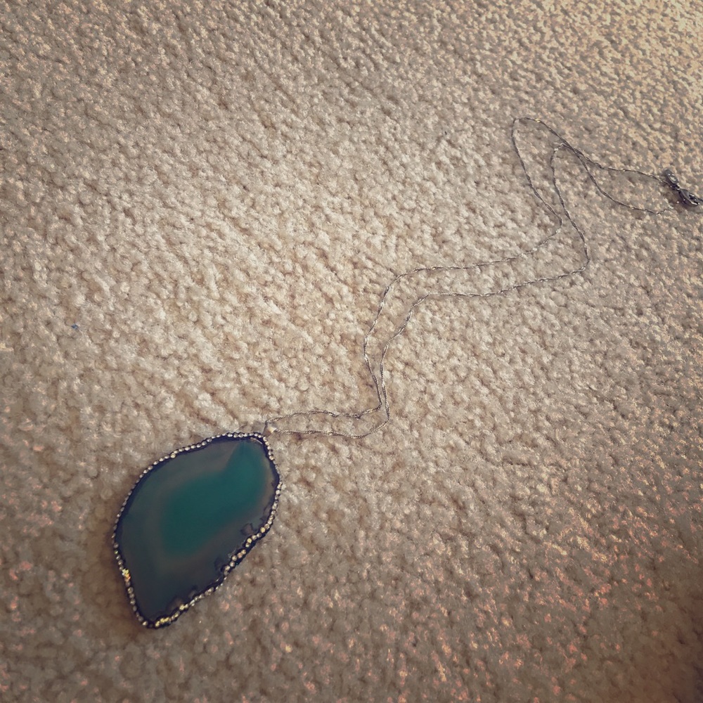 Green Stone Necklace