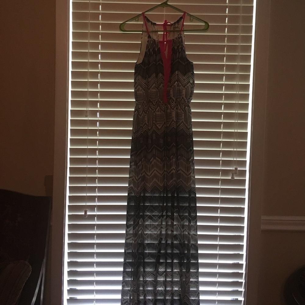Patterned Maxi Dress