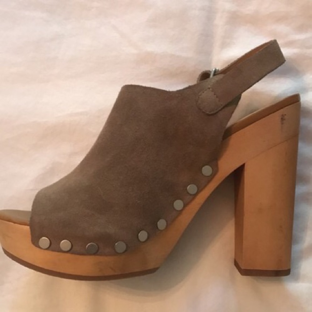 Dolce Vita Taupe Mules