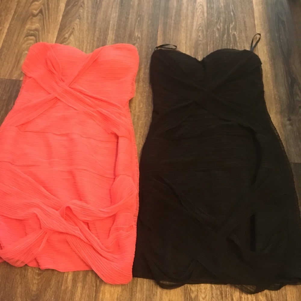 As U wish dress in coral from Nordstrom size m
