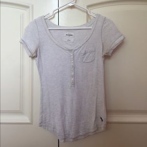 Light Grey Abercrombie Kids top