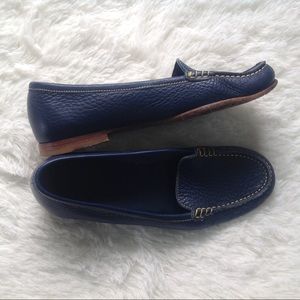 Bally Blue Leather Loafers Bally Blue Leather Loafers
