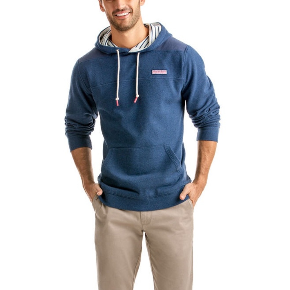 NWOT Vineyard Vines Hooded Mens Shep Shirt Medium
