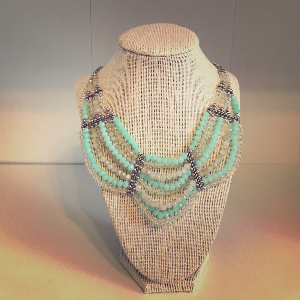 Mint Collar Necklace