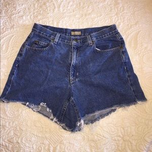 Liz Claiborne high-waisted denim shorts