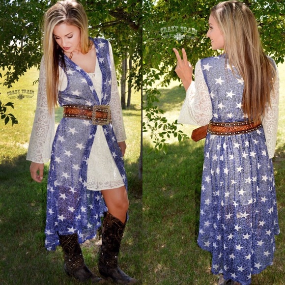 🏖 Was $44 Oh My Stars Duster - Picture 3 of 3