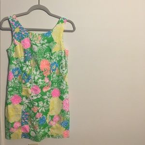 Lilly Pulitzer Green Patterned Shift!!