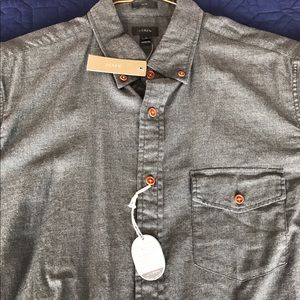 Jcrew men's long sleeve button down new size M