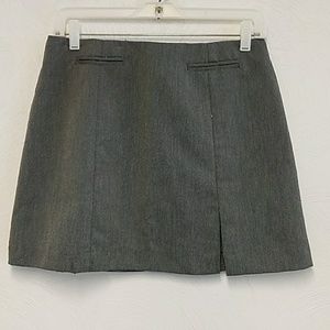 A. Byer Gray mini skirt