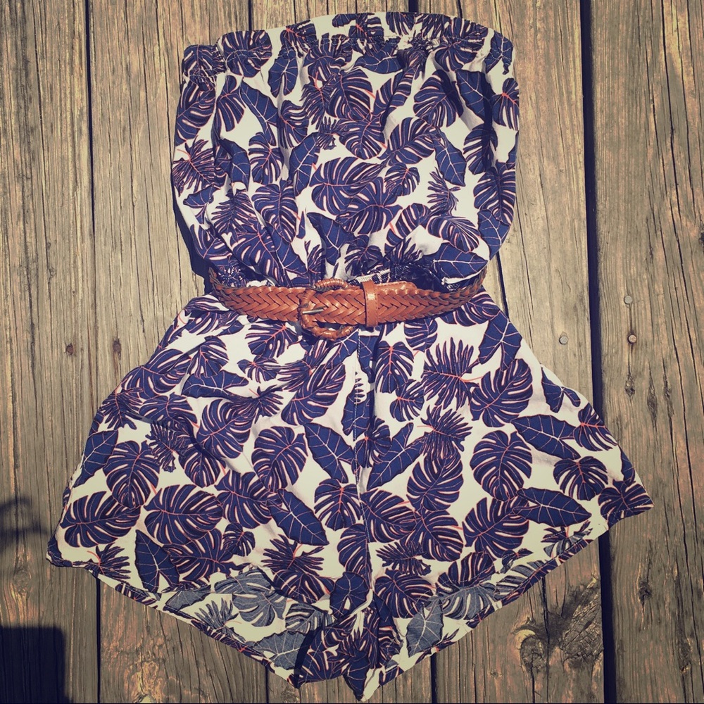 Printed Romper🌼