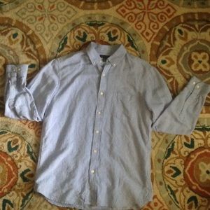 Men's Banana Republic Linen Button Down Shirt