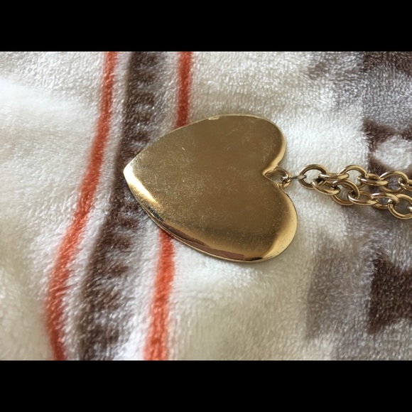 Gold Heart Necklace - Picture 3 of 3