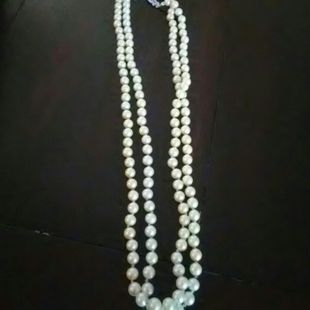 Genuine pearl necklace