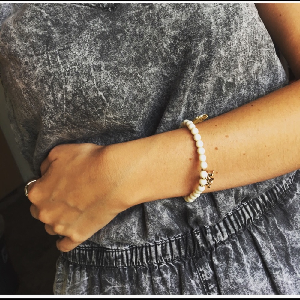 Gold Charm Bracelet