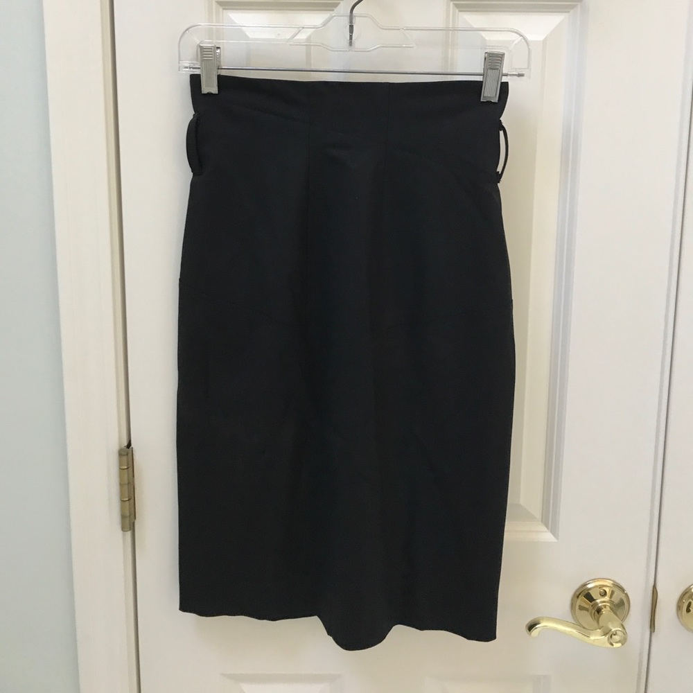 Black pencil skirt by club monaco