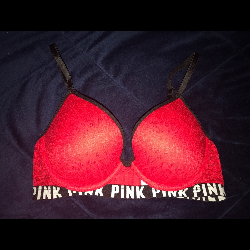 Victoria's Secret PINK Leopard Lace Bra