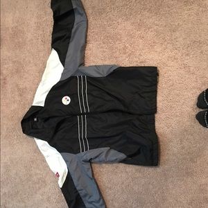 Si Steelers jacket size size LG!
