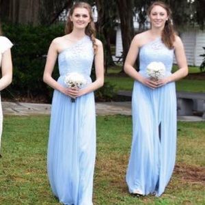 "Iceblue" gown from David's Bridal! Worn once!
