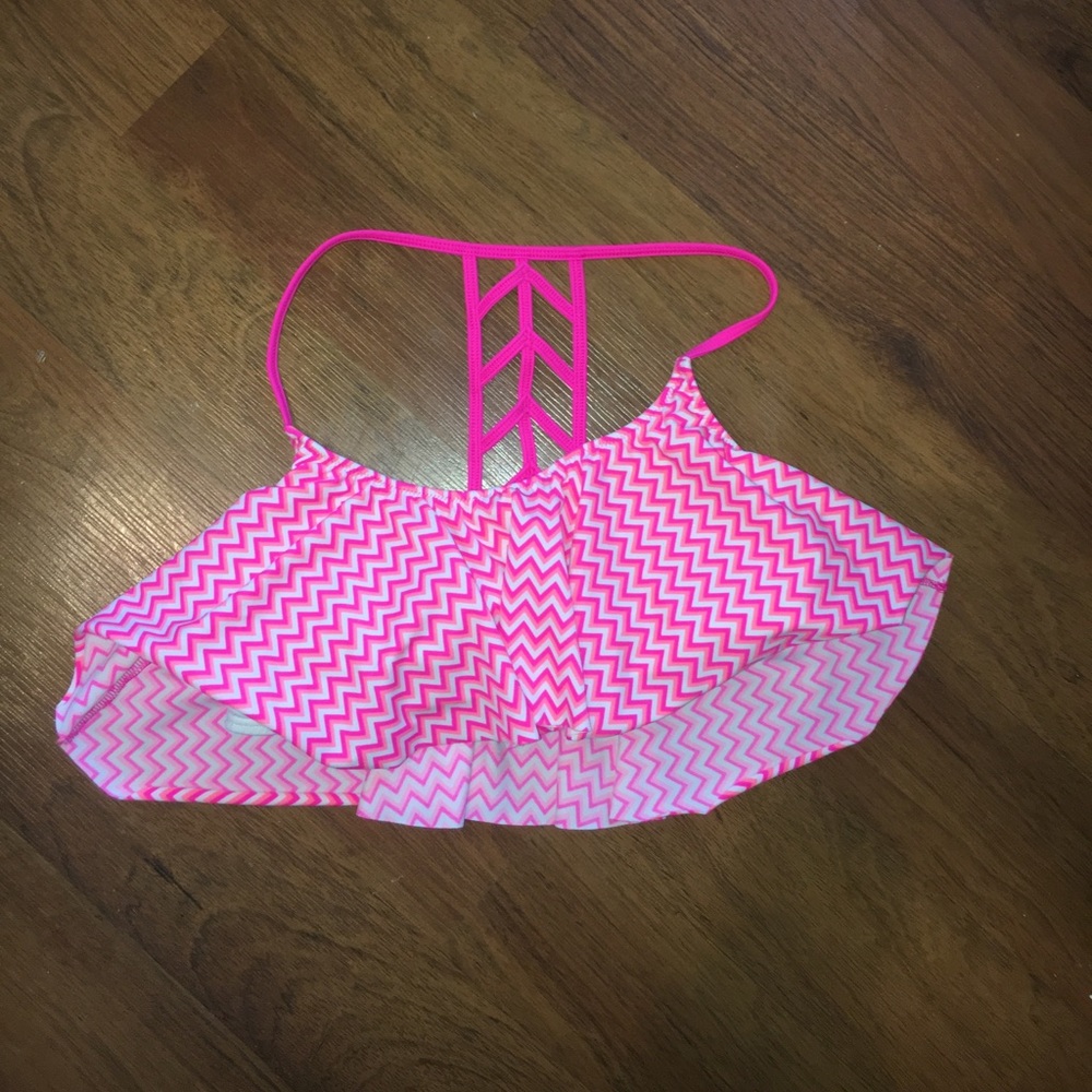 PINK bathing suit top. NEW