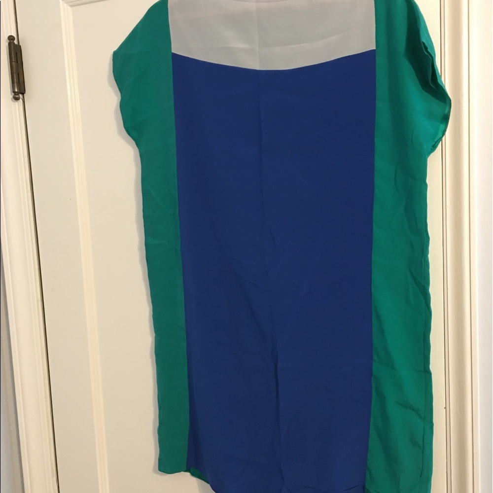 Crop by David Peck Silk Dress