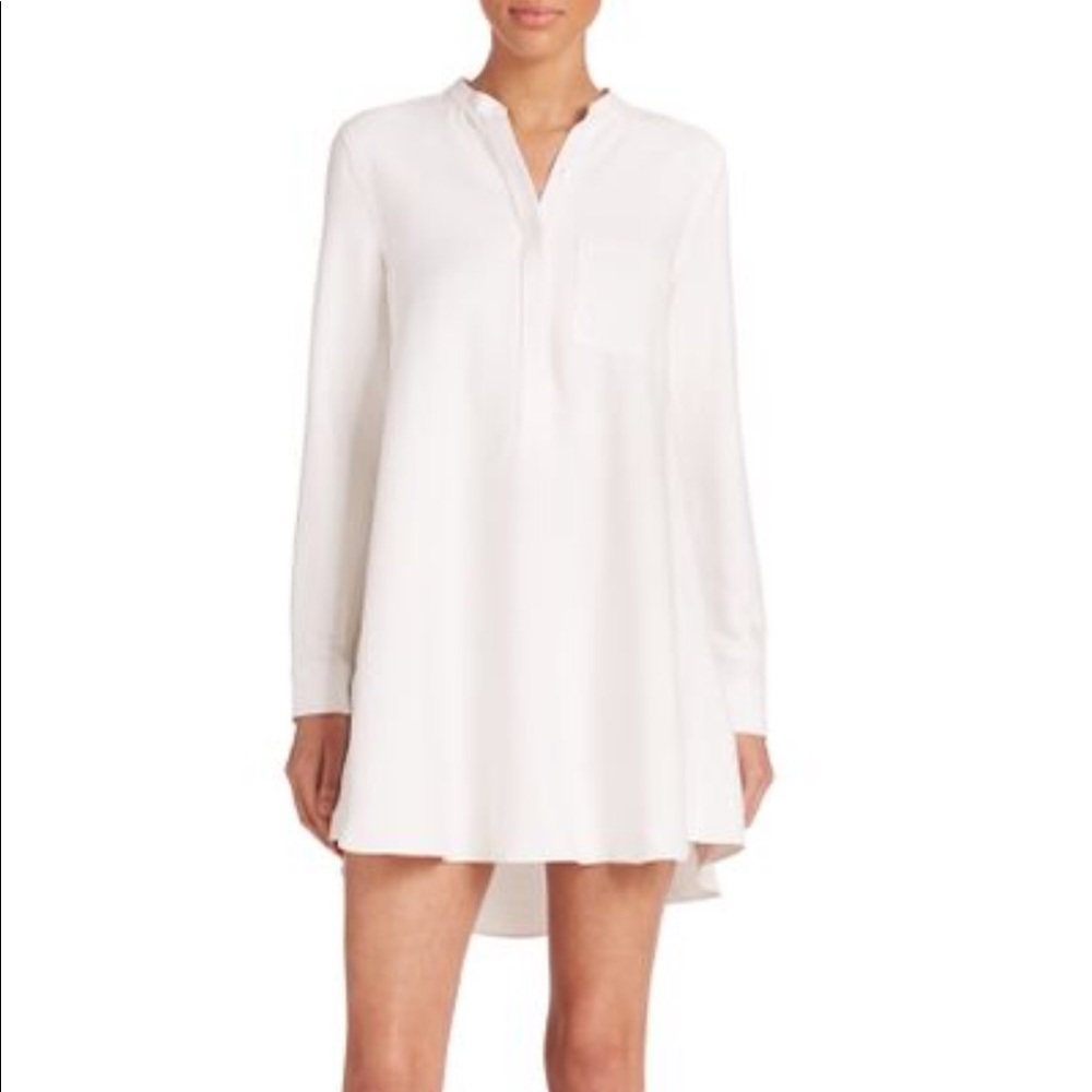 BCBG Rebekah Long Sleeve Shirt Dress