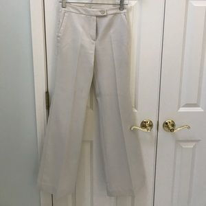 Cream trousers