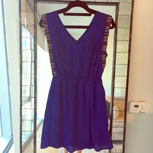 Blue Dress with Pockets