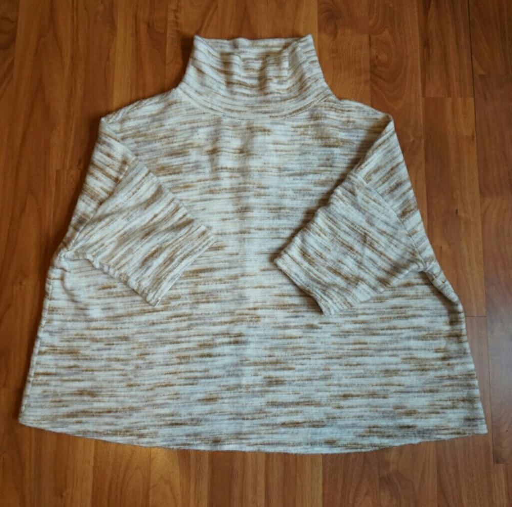 Silence + Noise Mock Turtle Neck Sweater