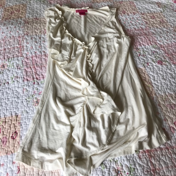 Sunny Leigh Tops - Cream colored tank top. ❤️ Bundle 3 for $25 ❤️