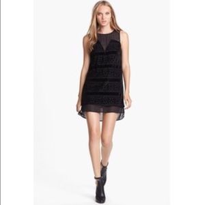 Nordstrom ASTR Velvet Shift Dress