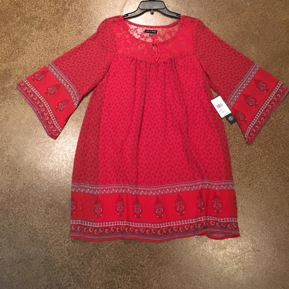 Peasant Style Dress