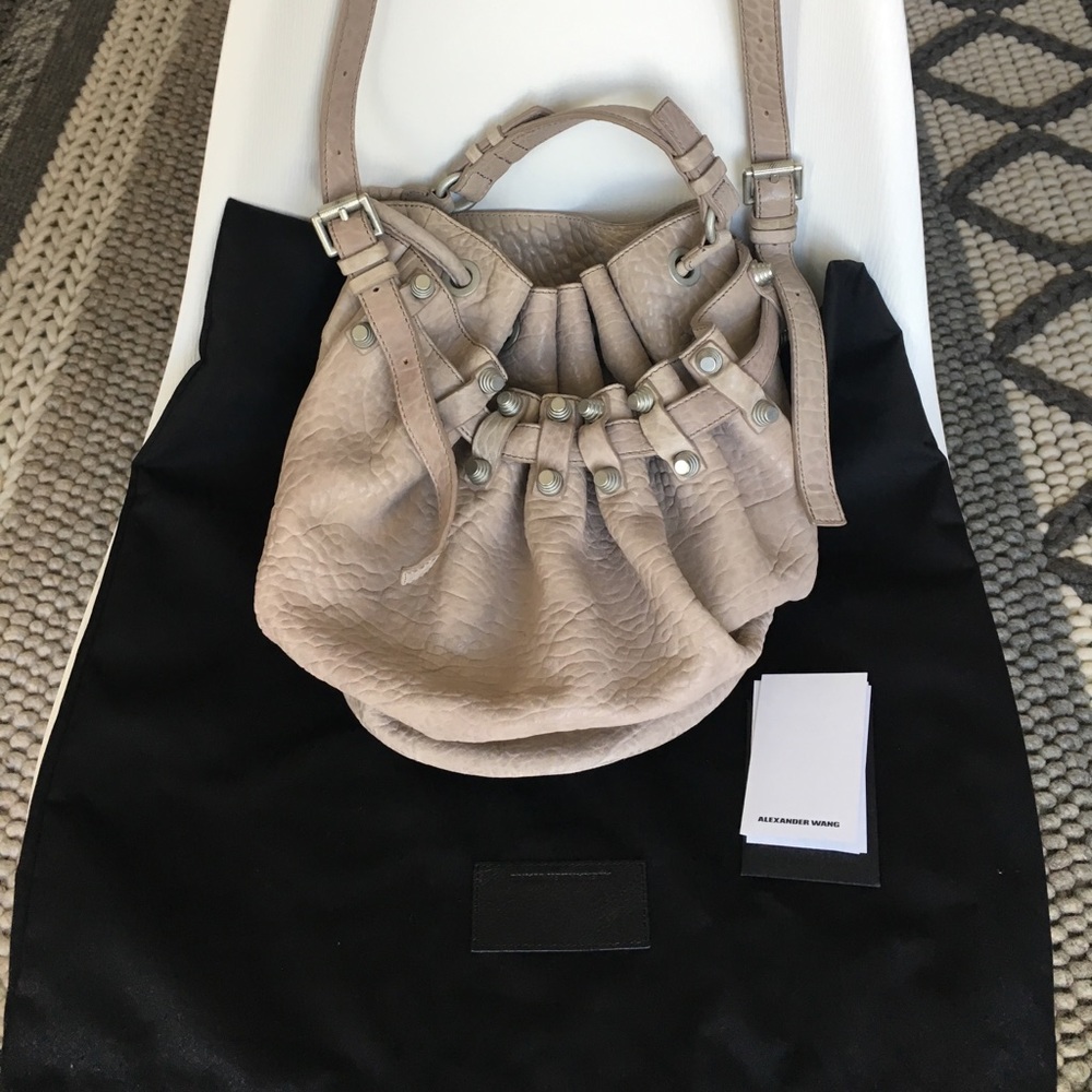 Alexander Wang Diego bucket bag in blush