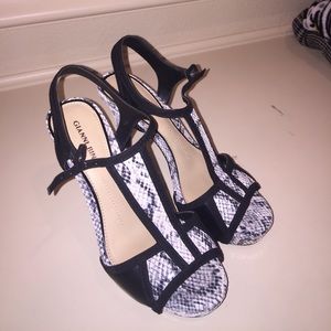 Snakeskin Heels