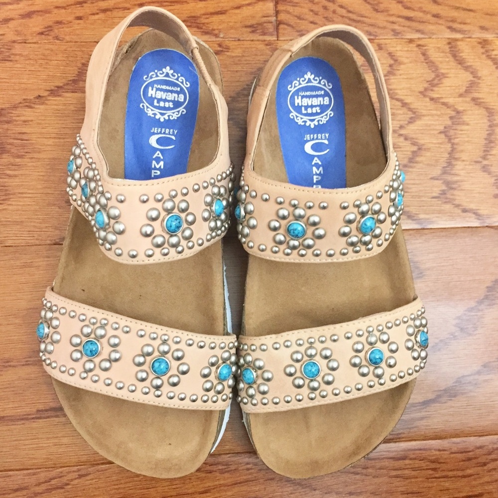 🚫 SOLD 🚫 Jeffrey Campbell Tan Sandals