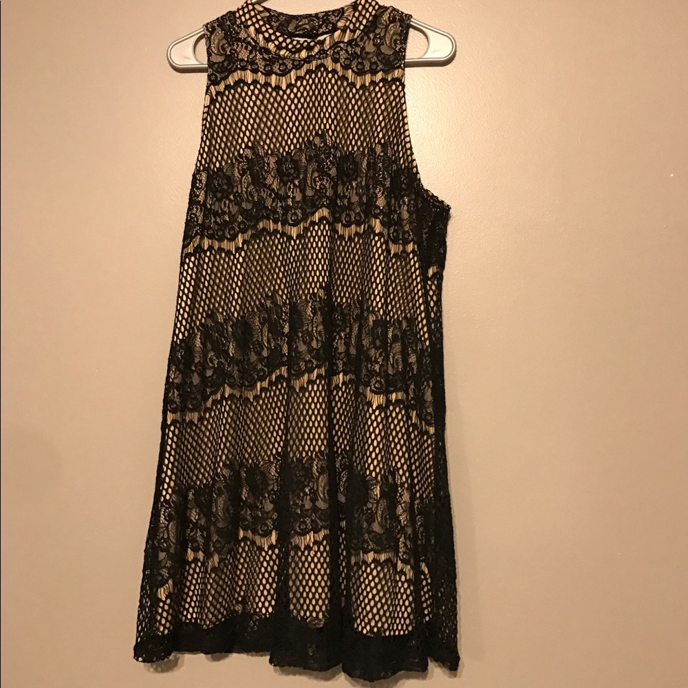 XXL black dress