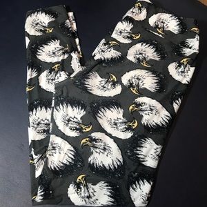 🦅LuLaRoe Tall & Curvy Eagle Print leggings🦅