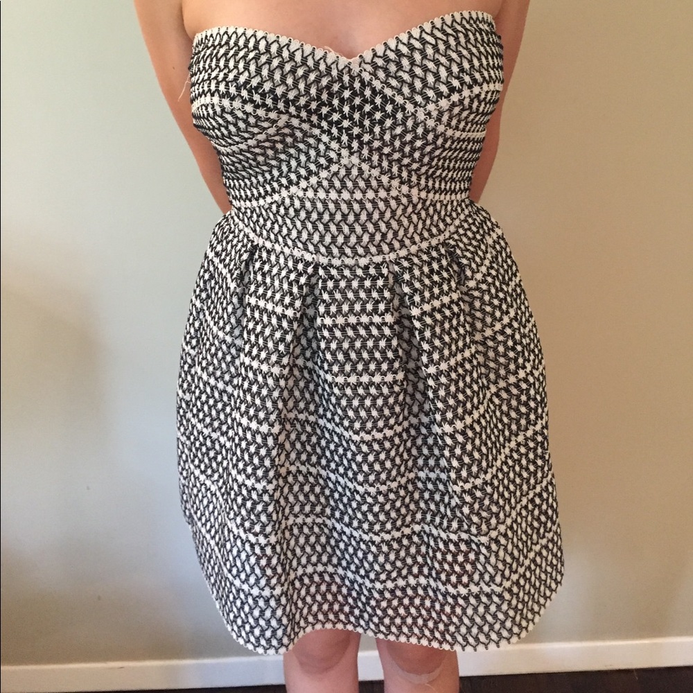 NEW! strapless mini dress