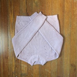 Light pink knit sweater