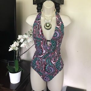 NWT Liz Claiborne One piece Swimwear