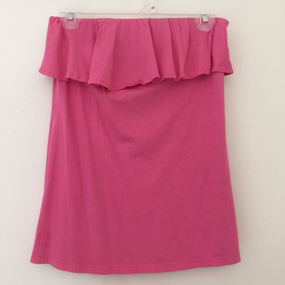 Lilly Pulitzer strapless top