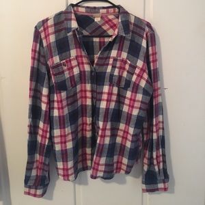 Plaid long sleeve