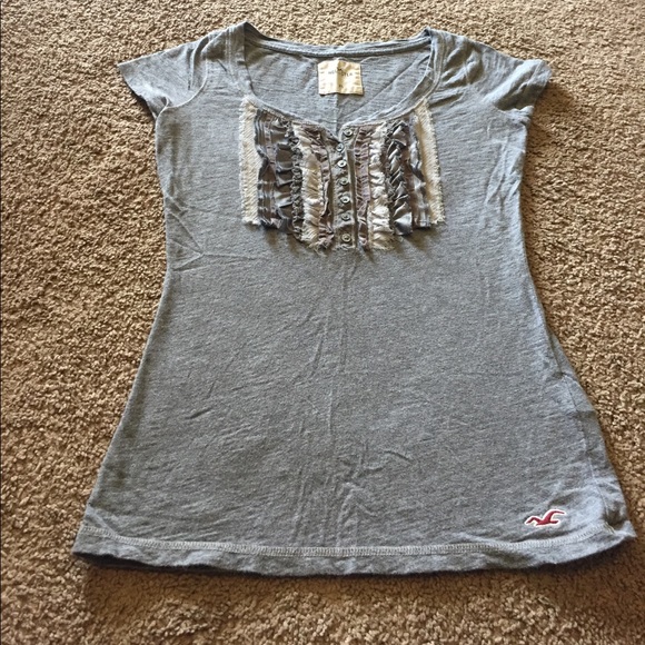 Hollister women's short sleeve Blouse size xs - Picture 2 of 3