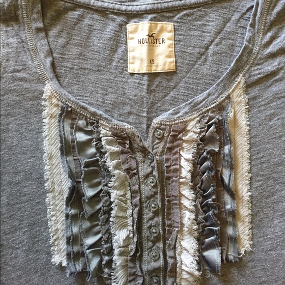 Hollister women's short sleeve Blouse size xs - Picture 3 of 3