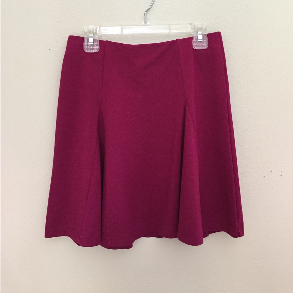 Fuchsia Forever 21 Skirt