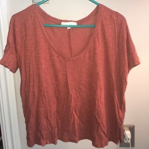 Burnt Orange Short Sleeve Shirt