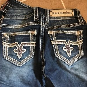 Rock revival jeans size 25