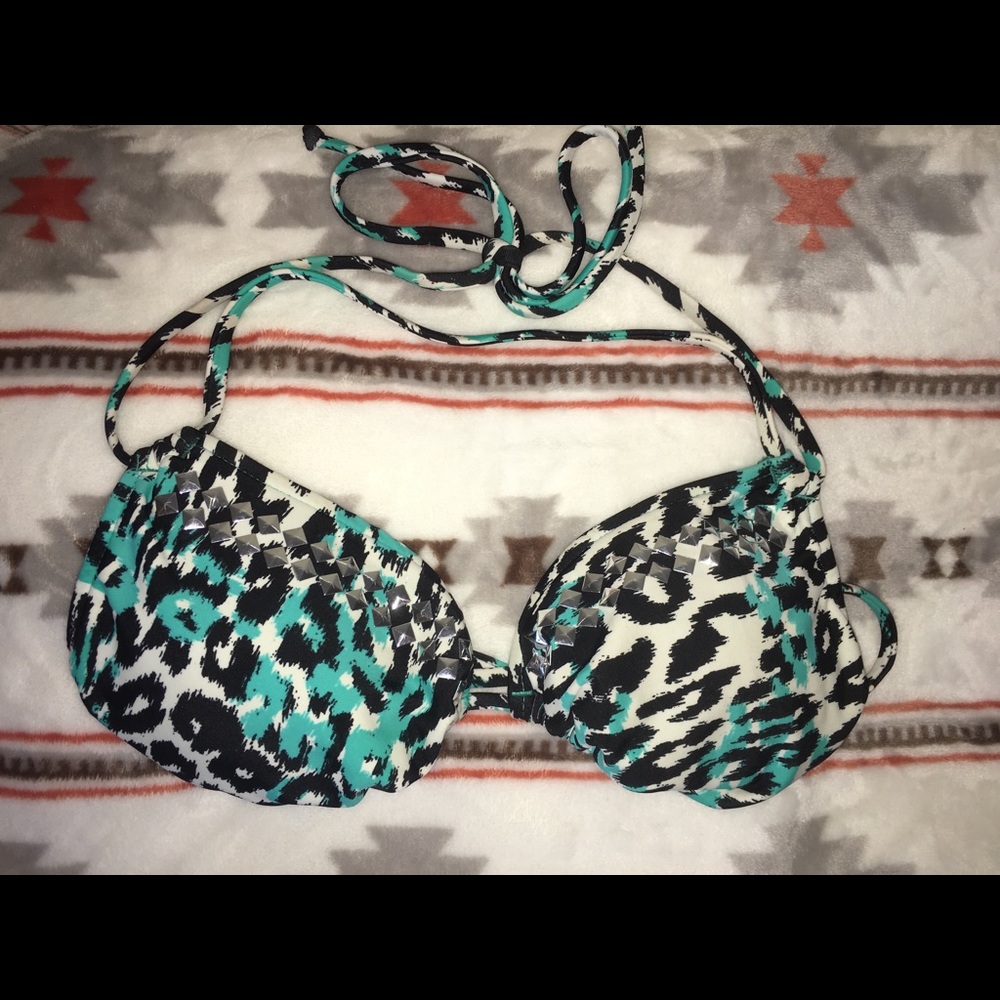 Studded Bikini Top